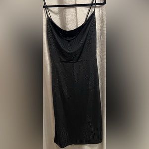 White House Black Market black sequin dress